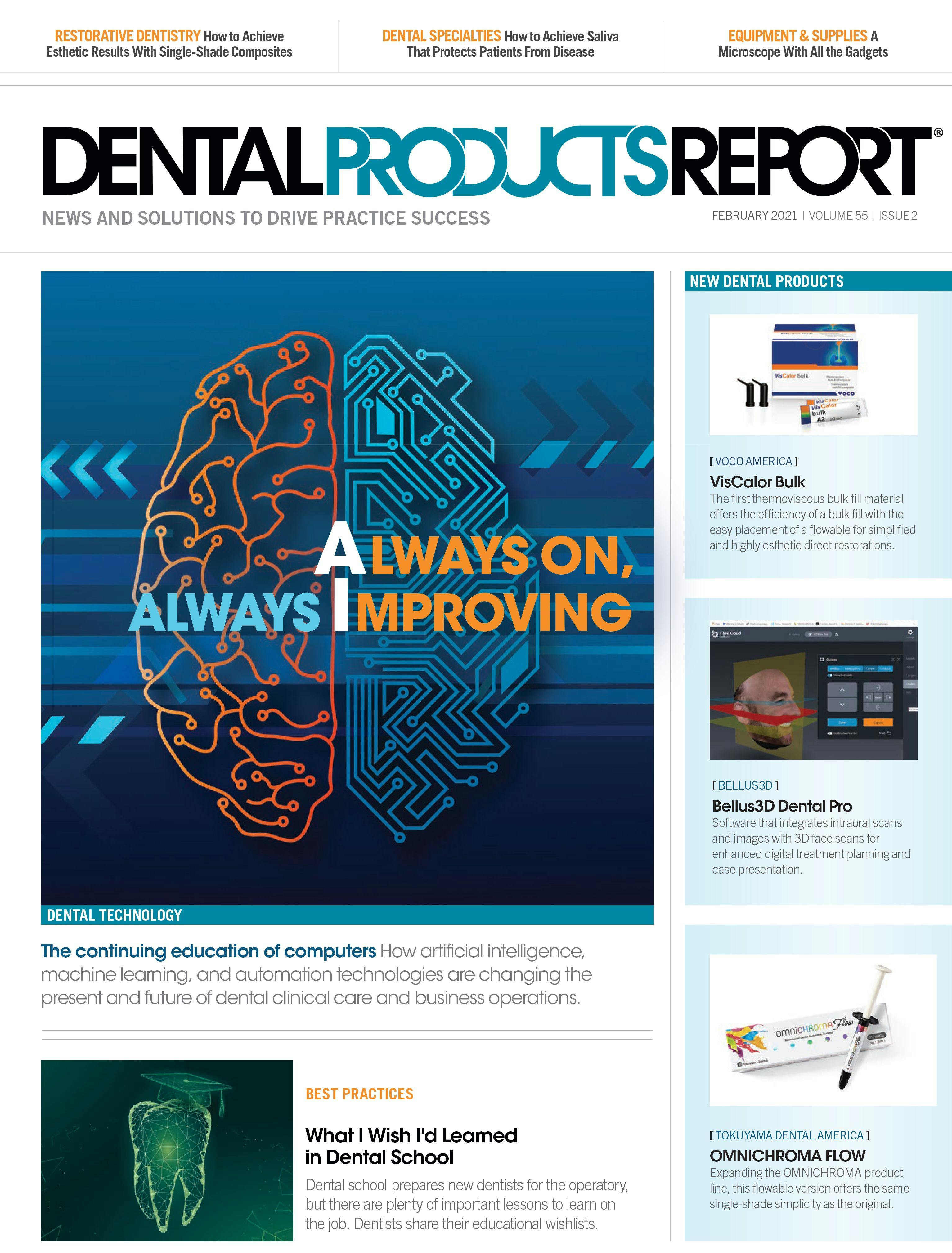 Dental Products Report February Issue cover